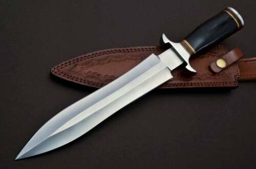 D2 Steel Hunting Bowie Knife for sale