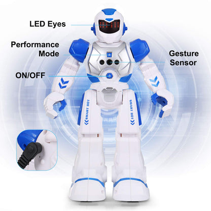 Blue Smart Robotic Toy for Kids, Talks and Dances 3