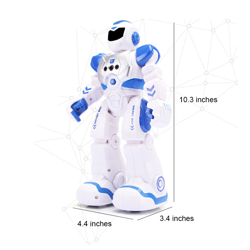 Blue Smart Robotic Toy for Kids, Talks and Dances 5
