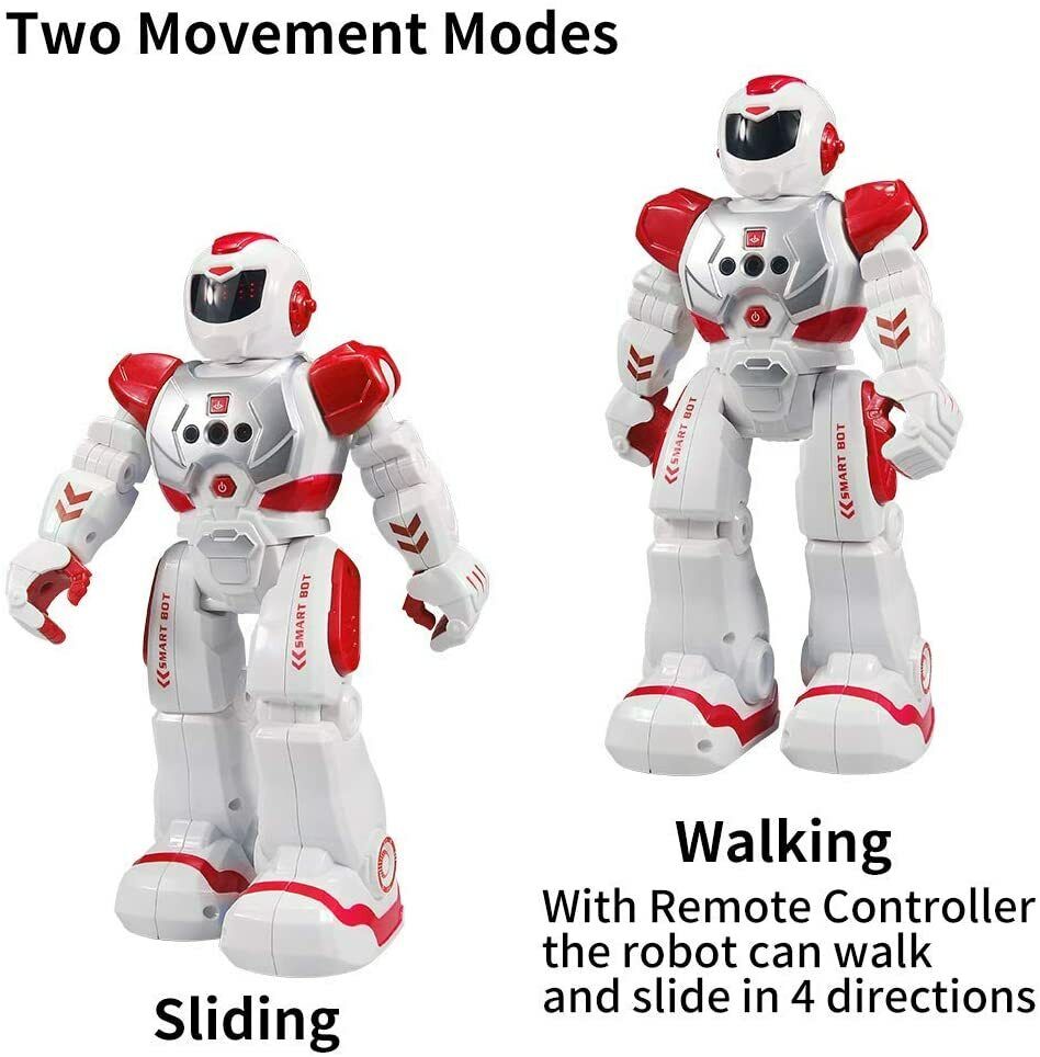 Red Smart Robotic Toy for Kids, Talks and Dances 2