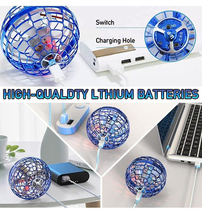 Drone Flying Ball Toy Magic Space LED Lights 3