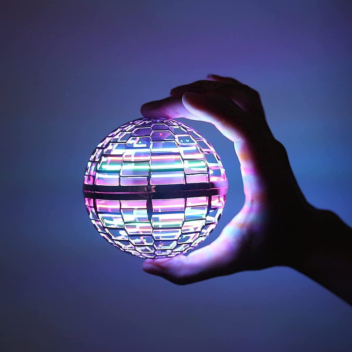 Drone Flying Ball Toy Magic Space LED Lights