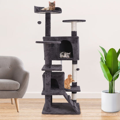 Sturdy Cat Tree Tower Activity Center 5