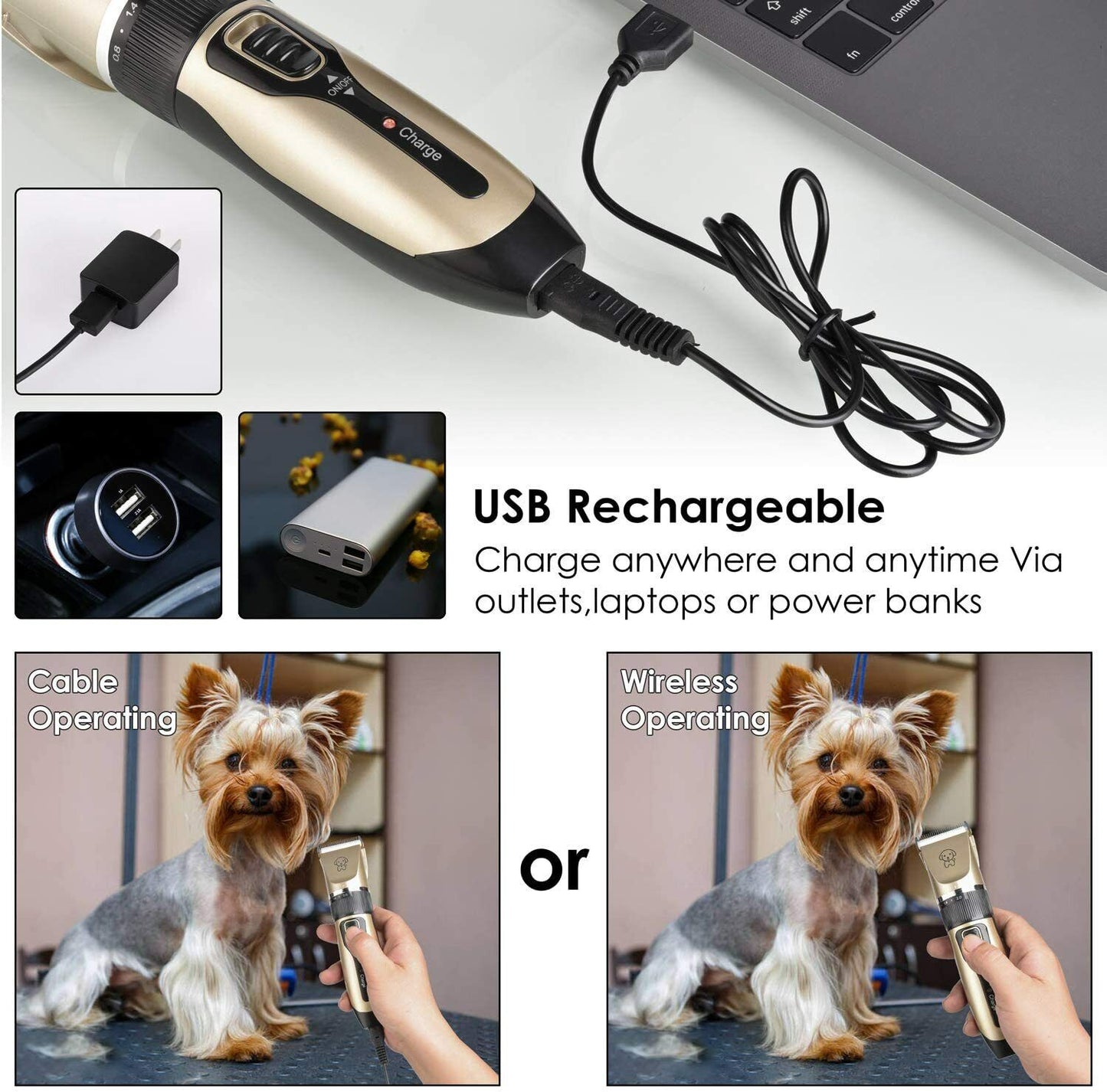 AllinOne Pet Grooming Kit 4