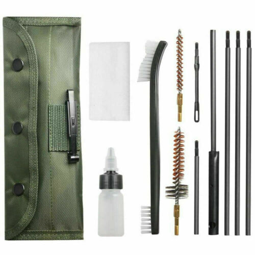 Universal Rifle Cleaning Kit With Pouch