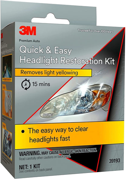 Easy Headlight Restoration Kits