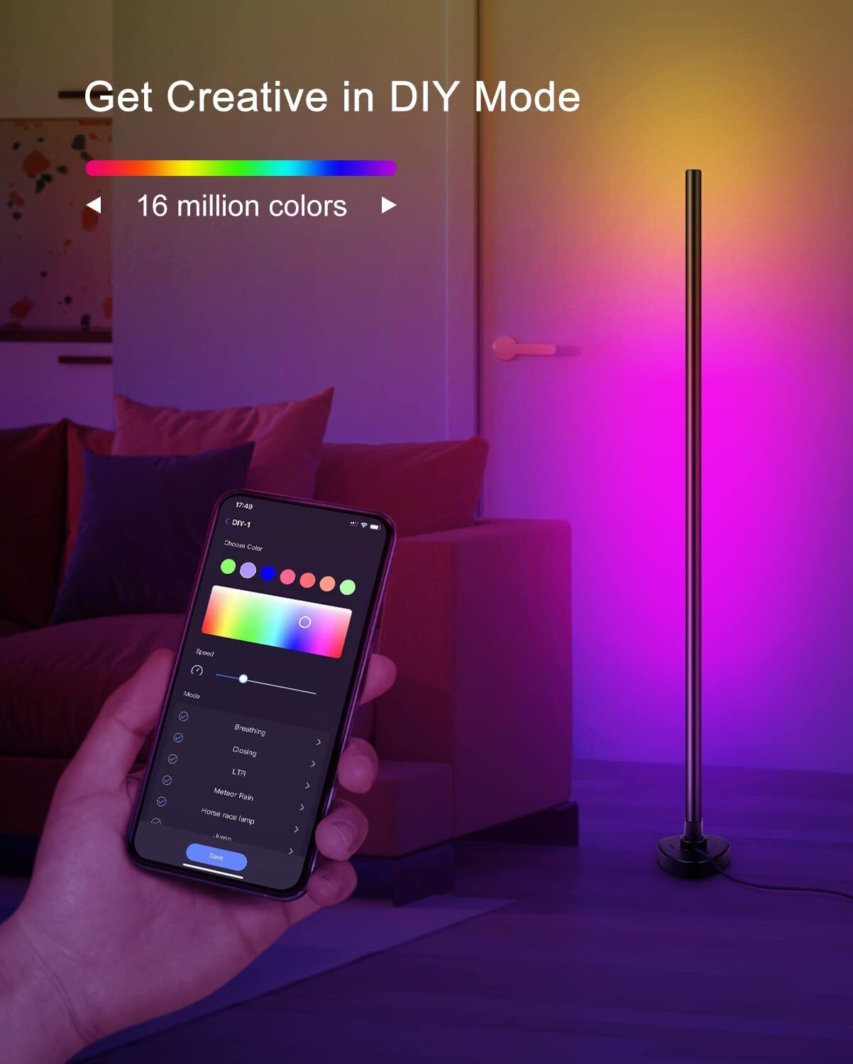 RGB Corner Light Lamp