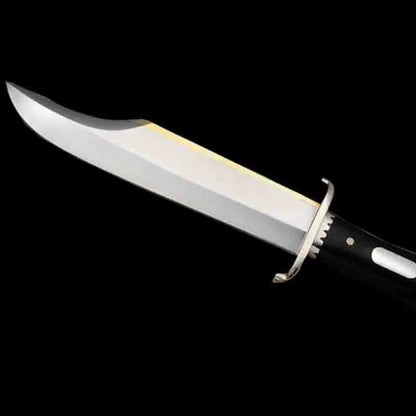 IRON MISTRESS BOWIE KNIFE MIRROR POLISH BLADE HUNTING KNIFE SURVIVAL D2 STEEL