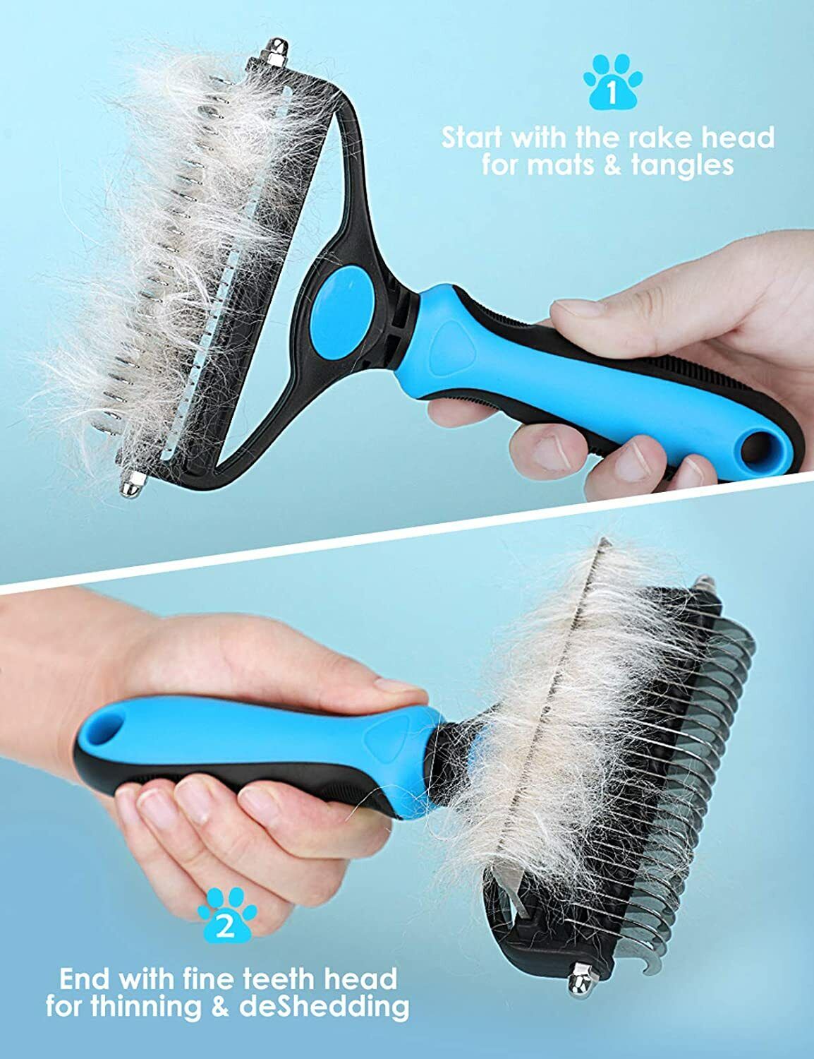 Cat Undercoat Rake Comb for Pet Grooming 3