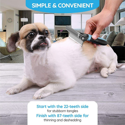 Cat Undercoat Rake Comb for Pet Grooming 2