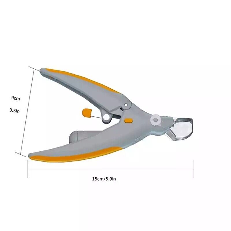 Pet Nail Clippers LED Light Trimmer 8