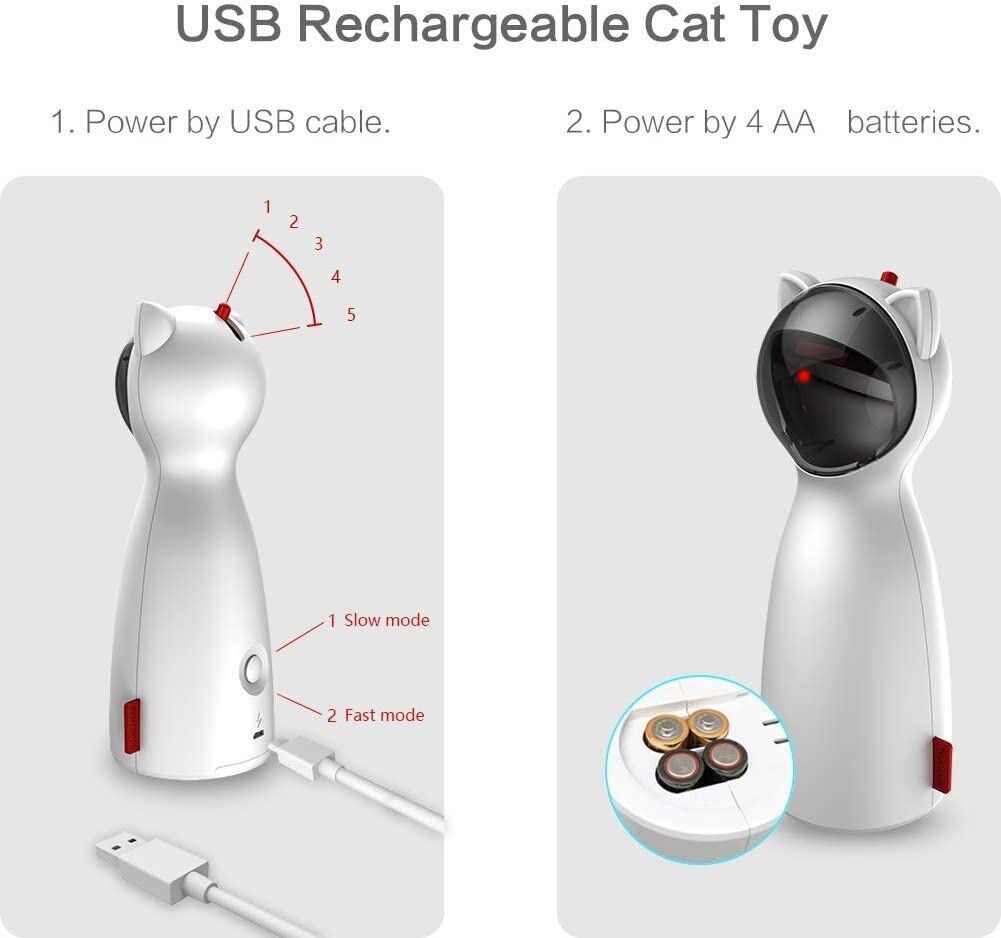 Automatic Cat Laser Toy for Indoor Exercise 5