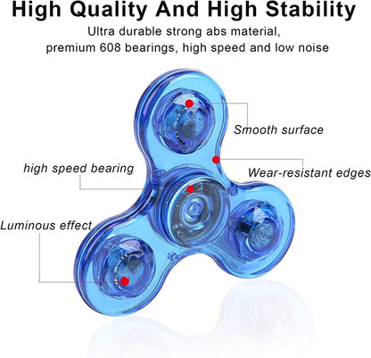 Glow in the Dark LED Fidget Spinner 7