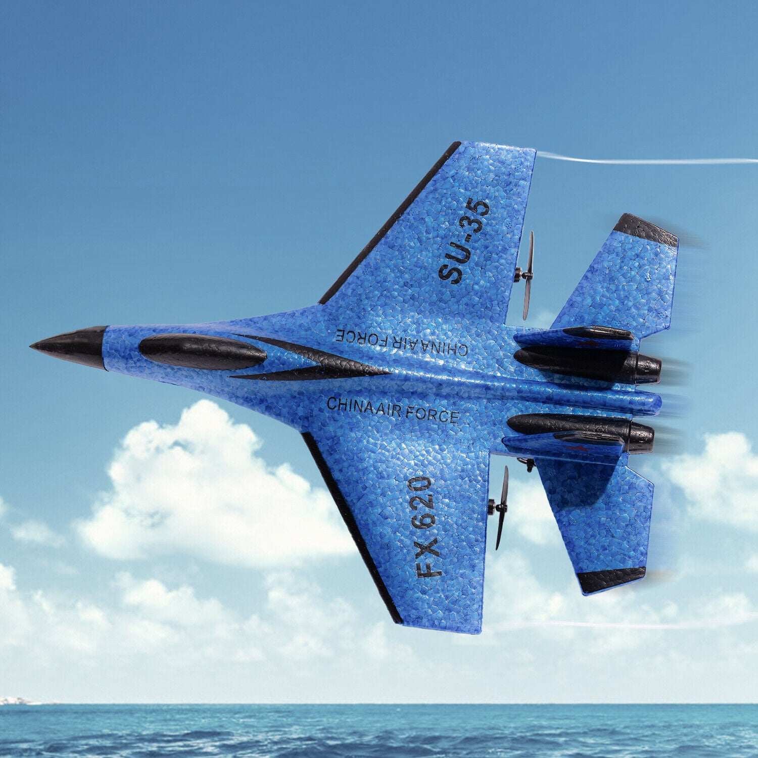 Remote Control Glider Plane Toy Blue