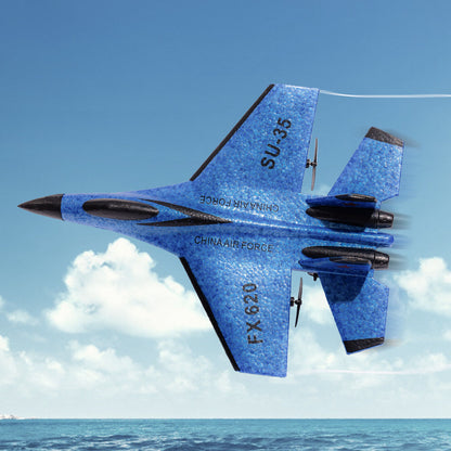Remote Control Glider Plane Toy Blue