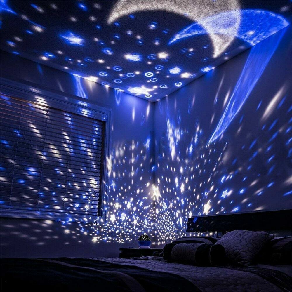 Rotating Starry Sky Projector Night Light