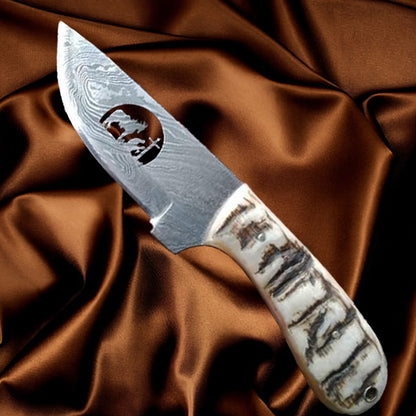 Carbon Steel knife, Hunting knife with sheath, fixed blade Camping knife, Bowie knife, Handmade Knives, Gifts For Men