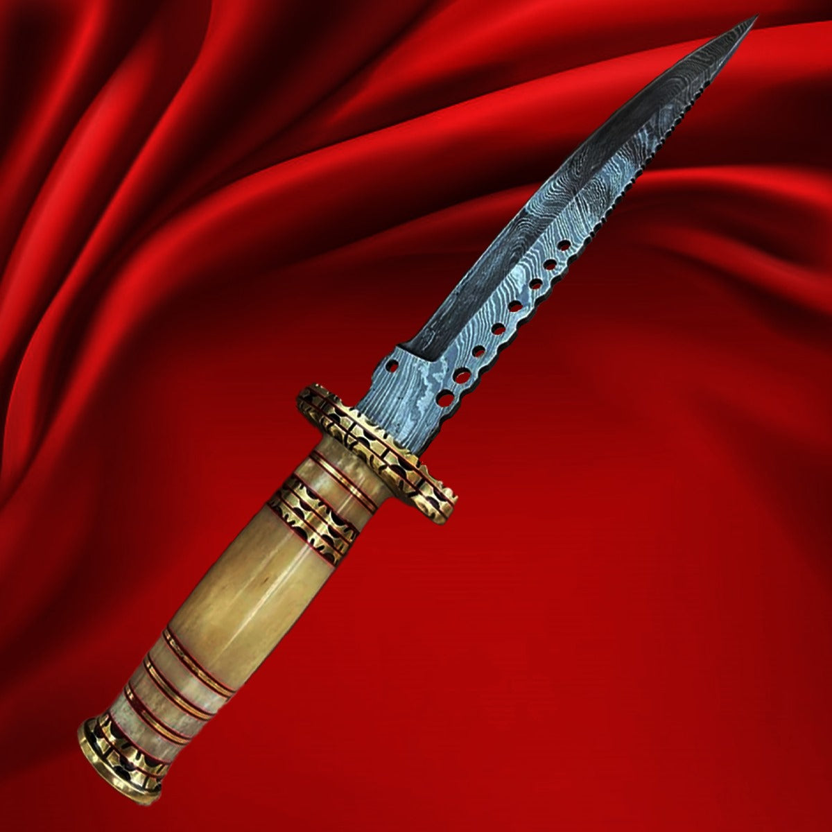 "Stainless-steel-Knife"Hunting-knife-with sheath"fixed-blade-Camping-knife, Bowie-knife, Handmade-Knives, Gifts-For-Men.
