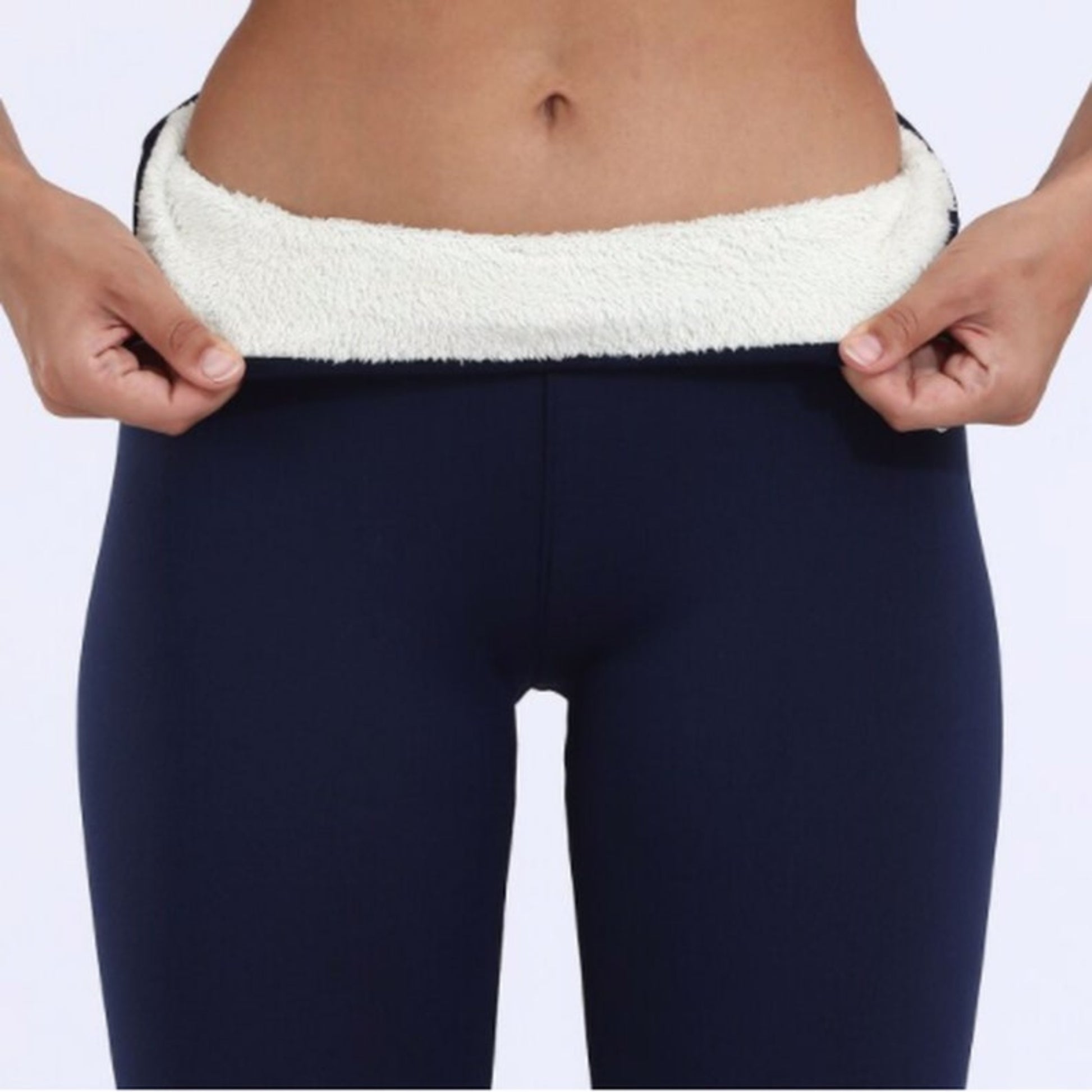 High WaistOutdoor WearPajamasSki SuitThickenTightsVelvetWarm LeggingsWinter PantsWool Blend
