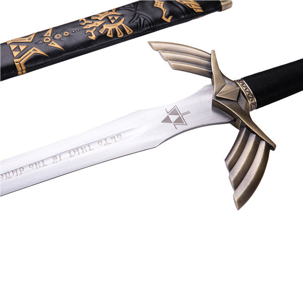 LEGEND OF ZELDA MASTER SWORD OF DARK LINK IN LEATHER REPLICA SWORD