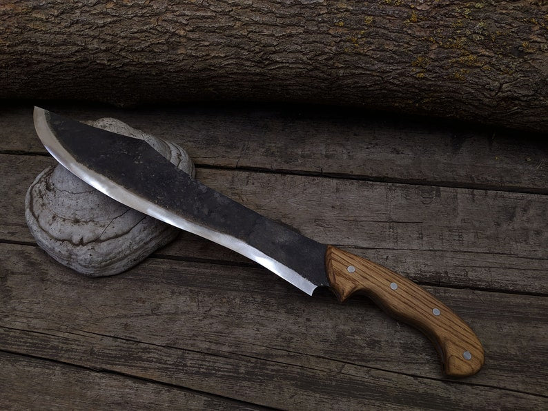 17 Inch kitchen knife. Chef's knife. Handmade Knife. Knife for cutting vegetables and herbs. kitchen tool. Kitchen cutle