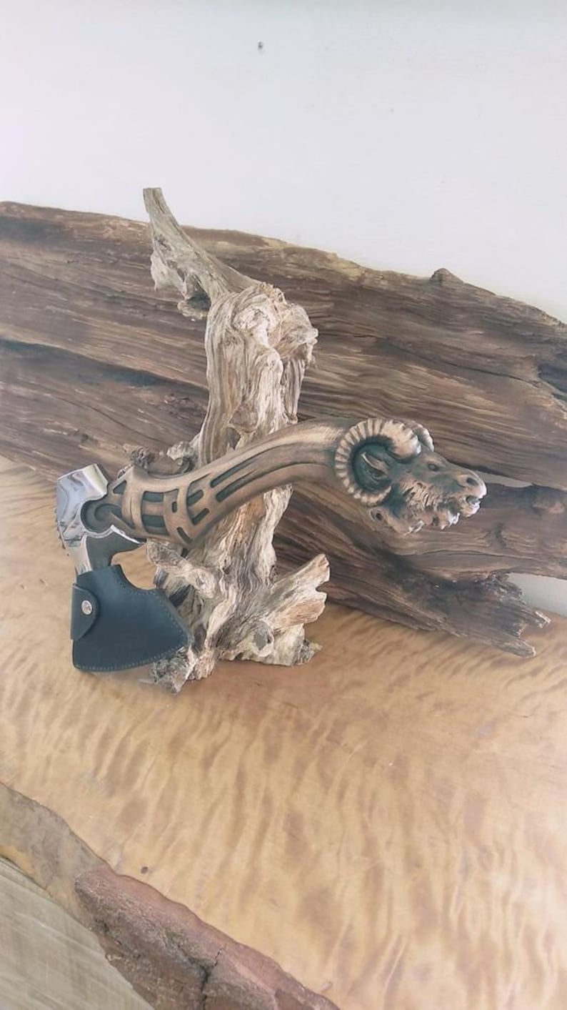 Viking Ram Axe Throwing Hatchet