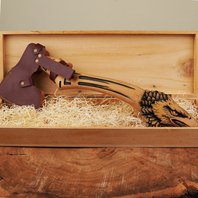 Axe Wolf Forged Carbon Steel Axe