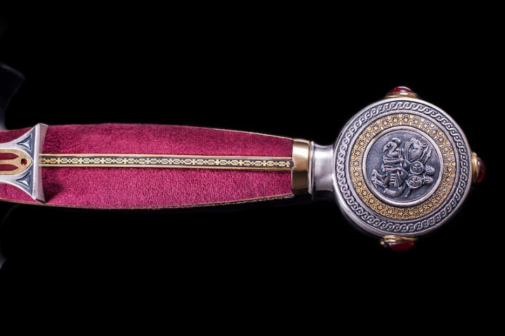 Damascened Templar Sword  Marto