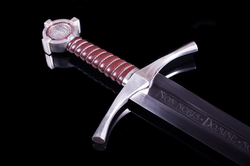 Impressive MASONIC KNIGHTS TEMPLAR Sword & Scabbard Heavy Substantial Ceremonial Regalia 40 Inches Superb Templar