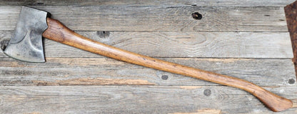 Vintage True Temper Kelly Perfect Single Bit Axe 36 Handle Collectible & Fully Functional