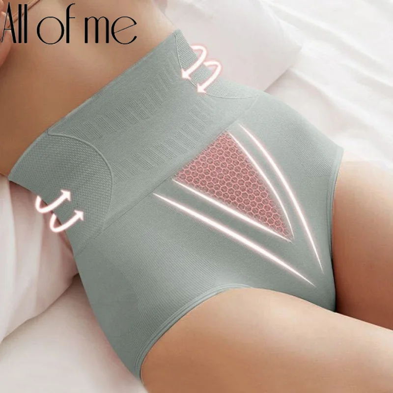 High Waist Panties Women's Underwear Seamless Hips Body Shapers Briefs Waist Trainer Postpartum Tummy Shapewear abdomen