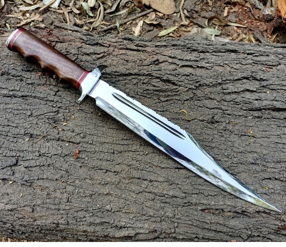 High Carbon Steel Outdoor Camping Bushcraft Knife