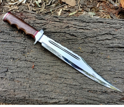 High Carbon Steel Outdoor Camping Bushcraft Knife