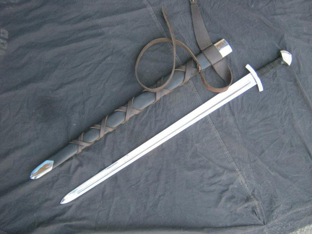 Classic Medieval Sword | Carbon Steel Buhurt Weapon | Handcrafted Shock-Resistant Battle Blade