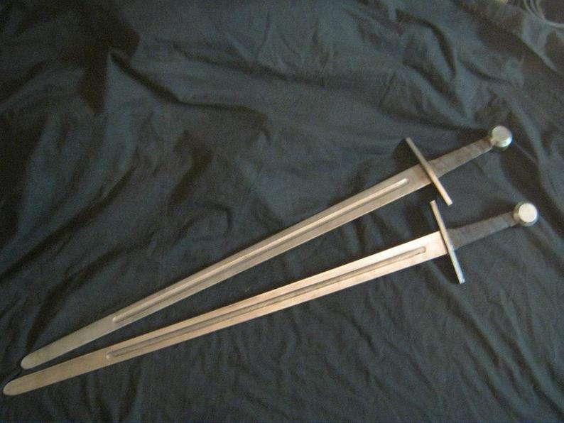 Battle-Ready Carbon Steel Sword | 65G Tempered Blade | Handcrafted Warrior Sword