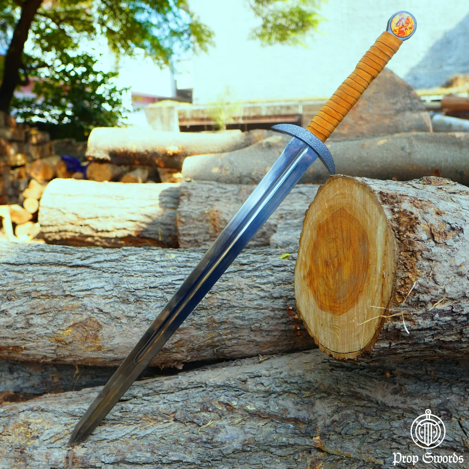 A Viking Saga – Serpent-Breath Unveiled with Leather Armor Crafting Legends: Serpent-Breath Sword from The Last Kingdo