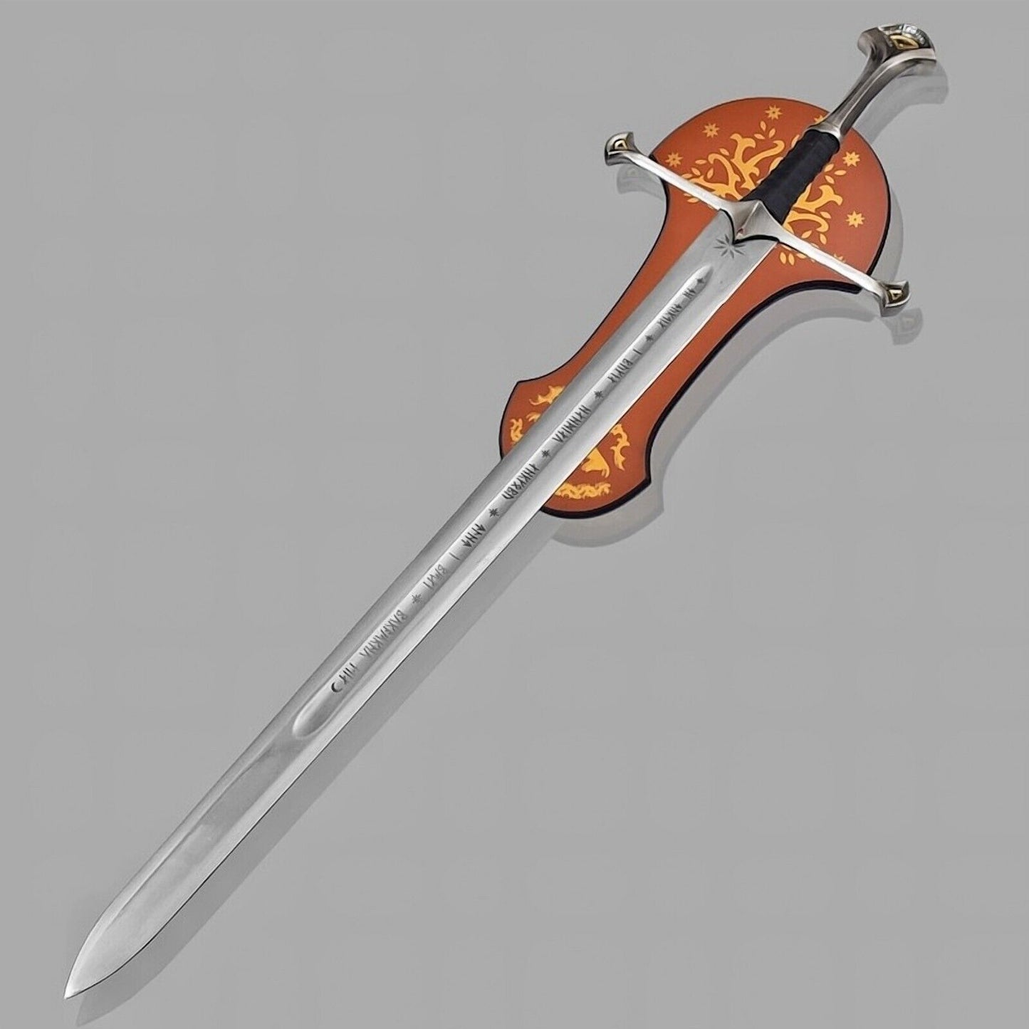 Reforged Kings Longsword Replica | Legendary Broken-and-Reforged Fantasy Blade | Handmade Stainless Steel Sword