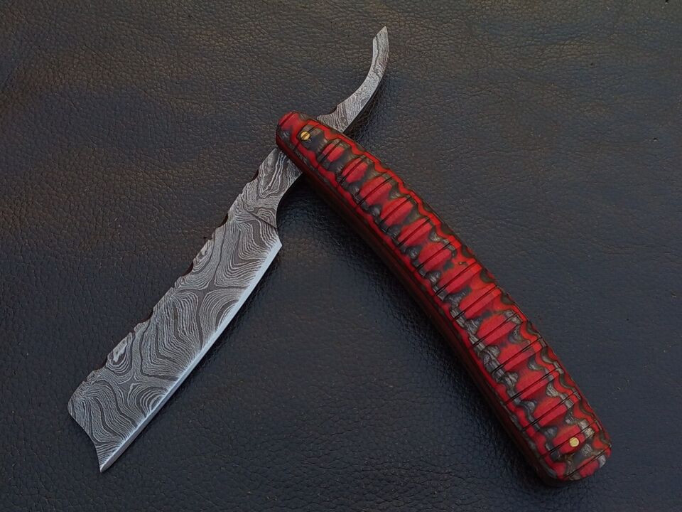 Buy Handmade Damascus Razor Knife near me