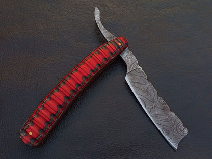 Buy Handmade Damascus Razor Knife near me