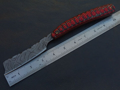 Buy Handmade Damascus Razor Knife near me