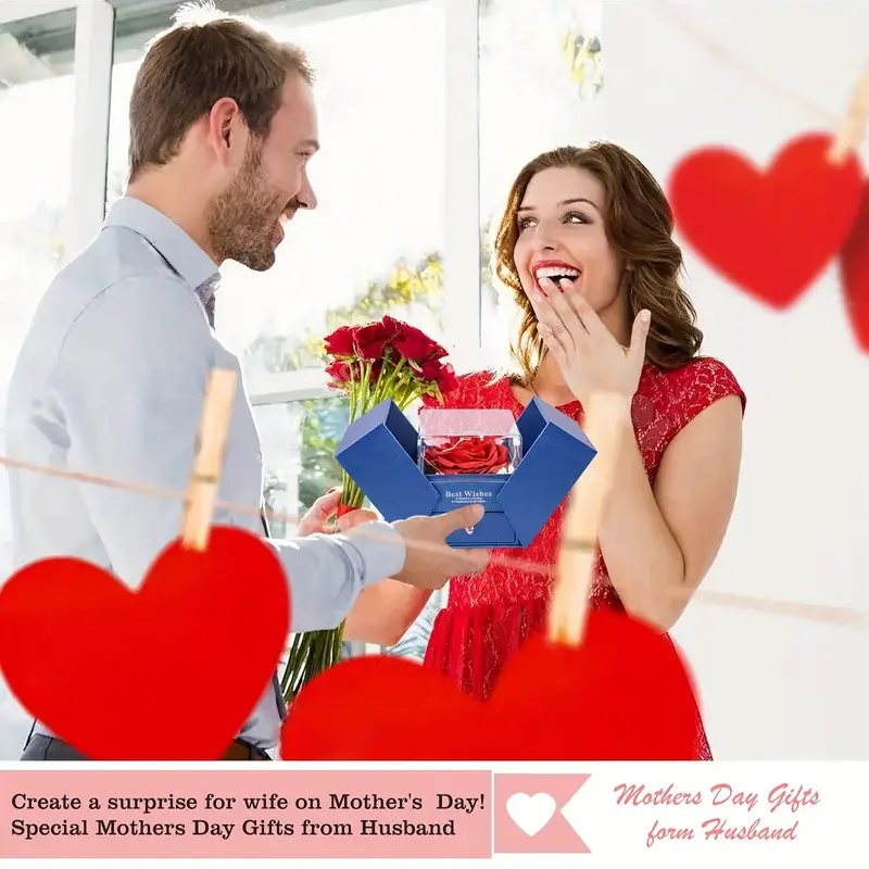 Rose Gifts For Mom Her Girlfriend Women With I Love You Necklace In 100 Languages (5).png
