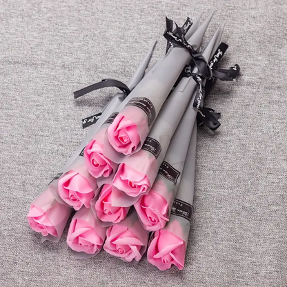 10pcs Valentines Day Gift Rose Festival Artificial Flower 9png