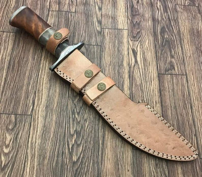 hand forged damascus steel knife