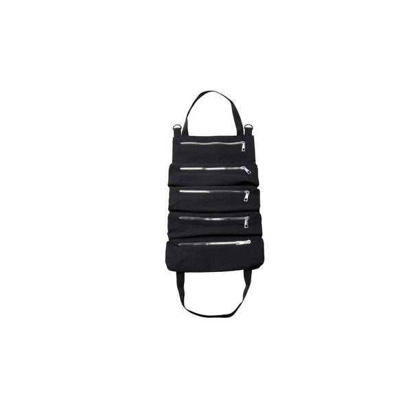 Canvas Wrench Roll Up Pouch For Convenient Tools Storage black