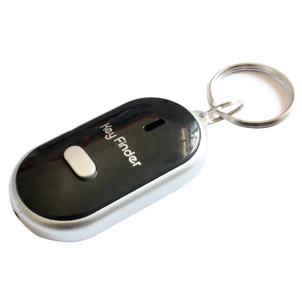 LED Whistle Key Finder black