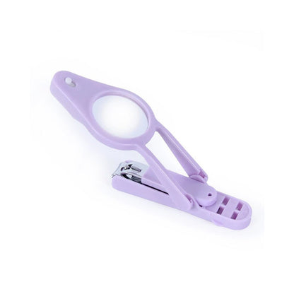 nail clipper with magnifier