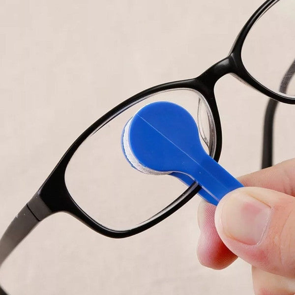 Microfiber Eyeglass Cleaner Tool – Portable Glasses Wipers for Crystal Clear Vision