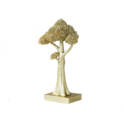Tree Sculpture Table Ornament 12 inch