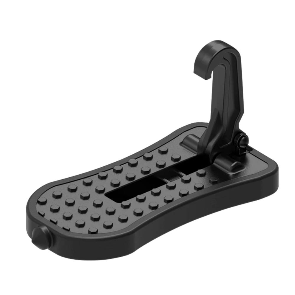 Folding Car Rooftop Doorstep Foot Peg black