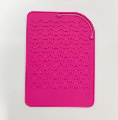 Large Silicone Heat Resistant Mat pink